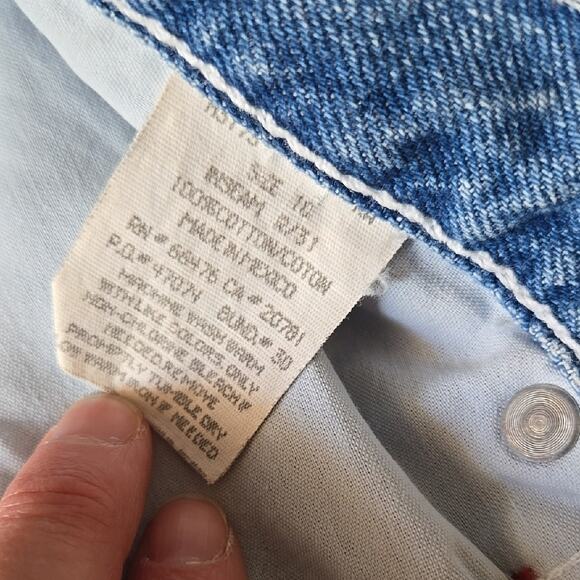 Vtg 1990s Tommy Hilfiger Wide Leg Womens Jeans - Picture 7 of 8